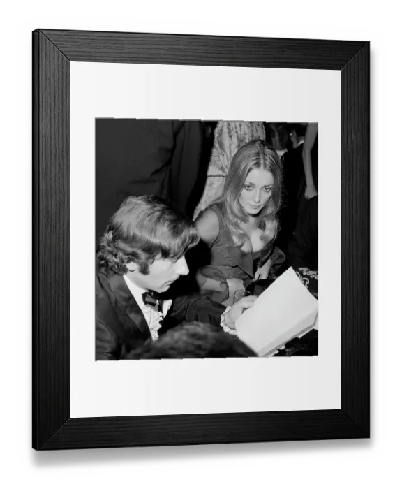 Framed Print : Sharon Tate & Roman Polanski Attend An Event Framed Print : Sharon Tate & Roman Polanski Attend An Event