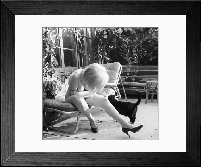Framed Print : Photo of Nude Framed Print : Photo of Nude