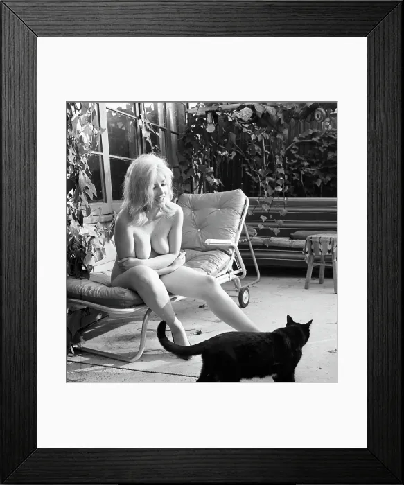 Framed Print : Photo of Nude Framed Print : Photo of Nude