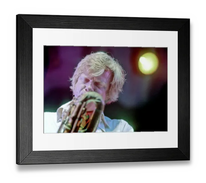 Framed Print : Photo of Gerry Mulligan Framed Print : Photo of Gerry Mulligan