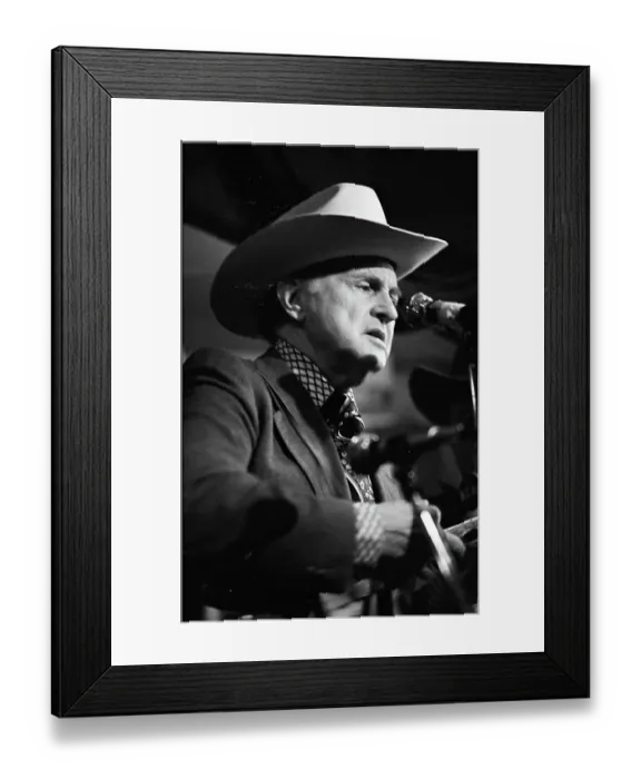 Framed Print : Photo of Bill Monroe Framed Print : Photo of Bill Monroe