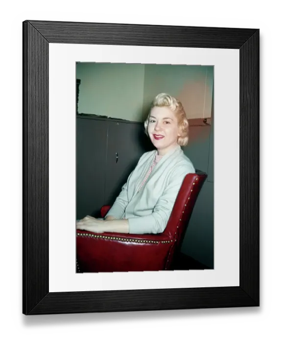 Framed Print : Photo of Helen Merrill Framed Print : Photo of Helen Merrill