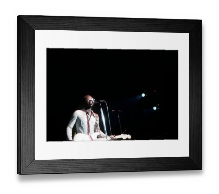 Framed Print : Photo of Curtis Mayfield