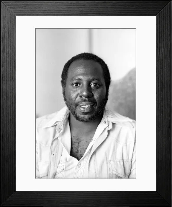 Framed Print : Photo of Curtis Mayfield Framed Print : Photo of Curtis Mayfield