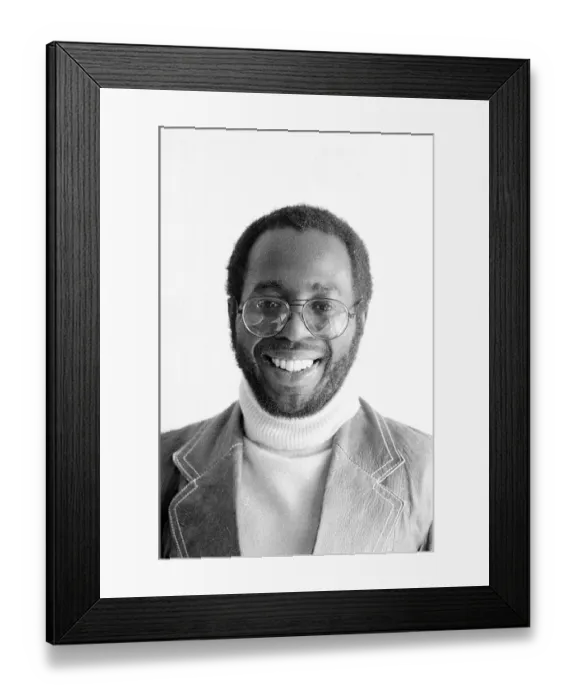 Framed Print : Photo of Curtis Mayfield Framed Print : Photo of Curtis Mayfield