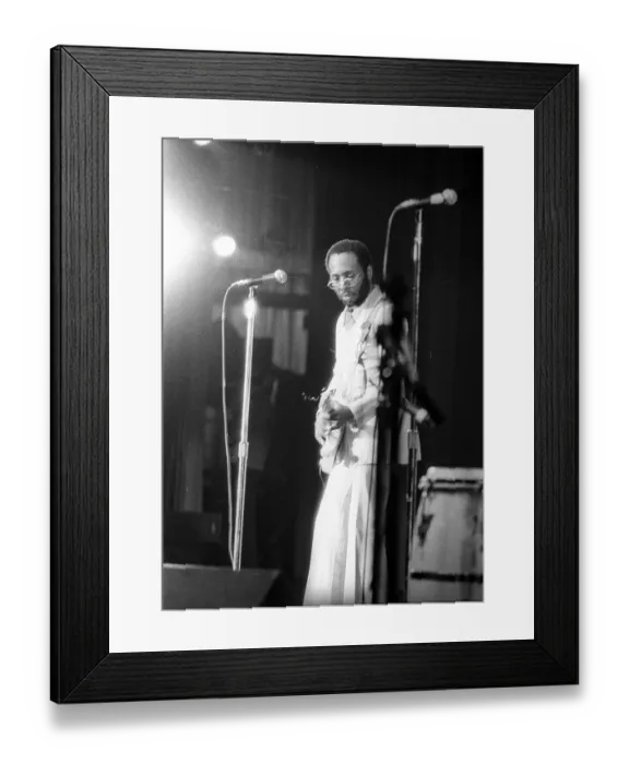 Framed Print : Photo of Curtis Mayfield Framed Print : Photo of Curtis Mayfield