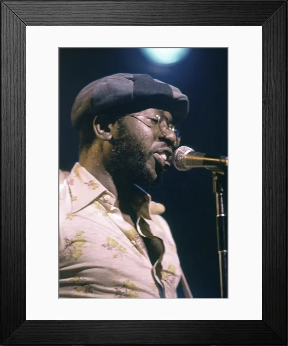 Framed Print : Photo of Curtis Mayfield Framed Print : Photo of Curtis Mayfield