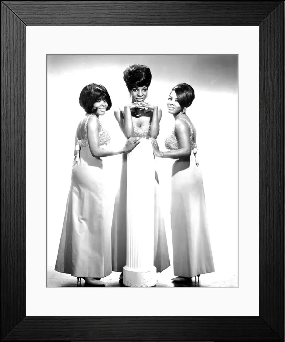 Framed Print : Photo of Martha and Vandellas Framed Print : Photo of Martha and Vandellas