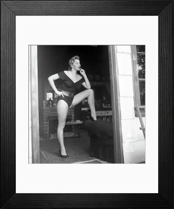 Framed Print : Photo of Kathy Marlowe Framed Print : Photo of Kathy Marlowe