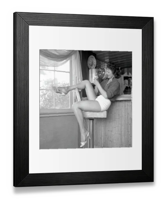 Framed Print : Photo of Audrey Lowell Framed Print : Photo of Audrey Lowell