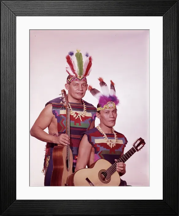 Framed Print : Photo of Los Indios Tabajaras Framed Print : Photo of Los Indios Tabajaras
