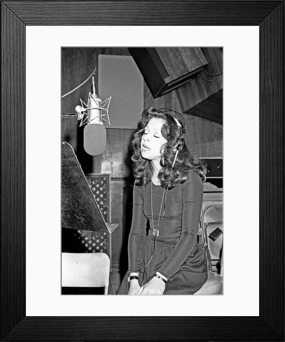 Framed Print : Photo of Vicky Leandros Framed Print : Photo of Vicky Leandros