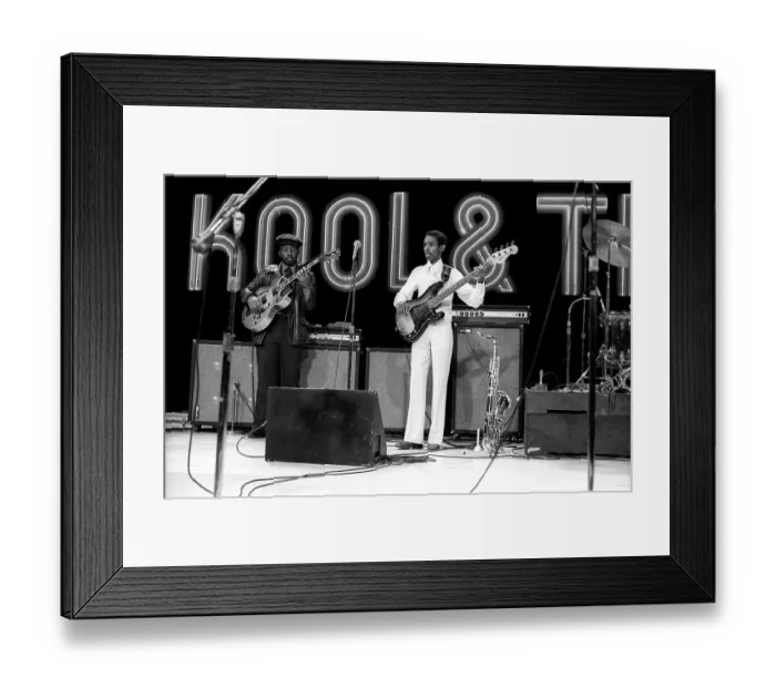 Framed Print : Photo of Kool & the Gang Framed Print : Photo of Kool & the Gang