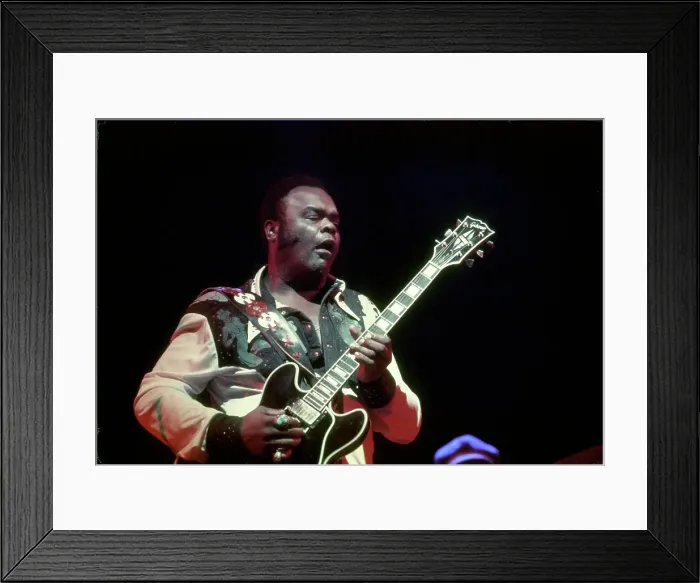Framed Print : Photo of Freddie King Framed Print : Photo of Freddie King