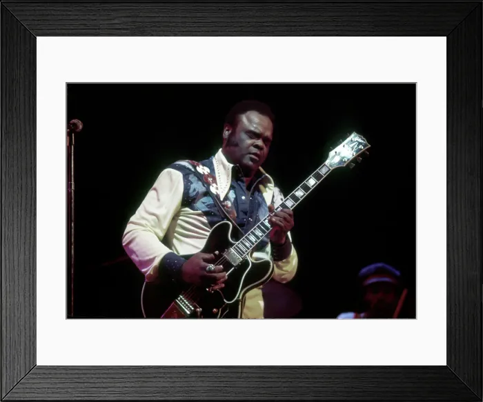 Framed Print : Photo of Freddie King Framed Print : Photo of Freddie King