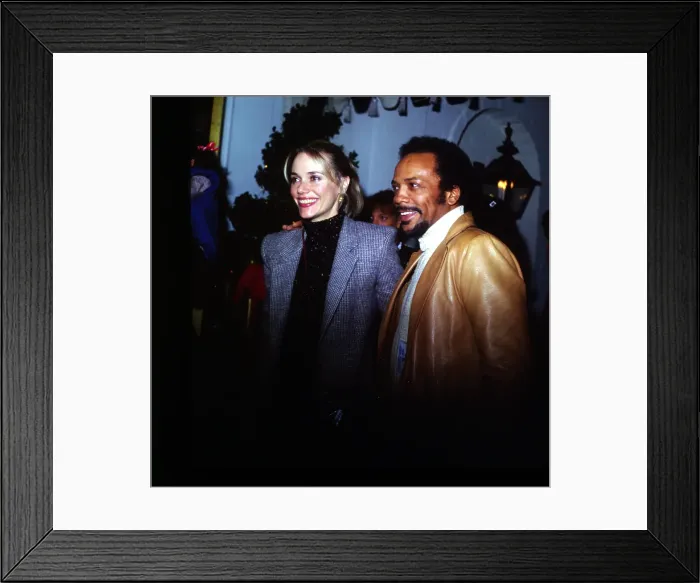 Framed Print : Photo of Quincy Jones Framed Print : Photo of Quincy Jones