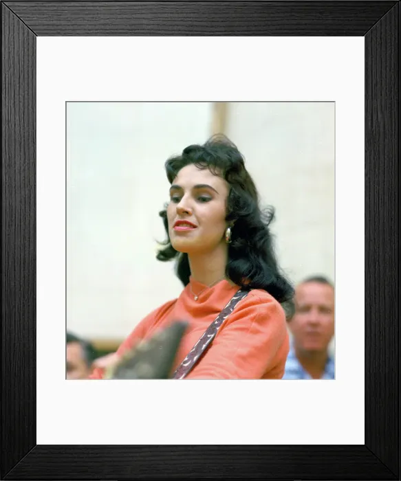 Framed Print : Photo of Wanda Jackson Framed Print : Photo of Wanda Jackson