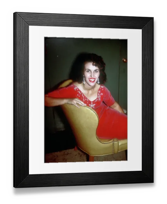 Framed Print : Photo of Wanda Jackson Framed Print : Photo of Wanda Jackson