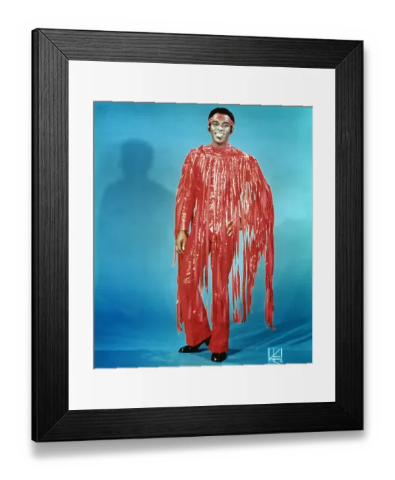 Framed Print : Photo of Chuck Jackson Framed Print : Photo of Chuck Jackson