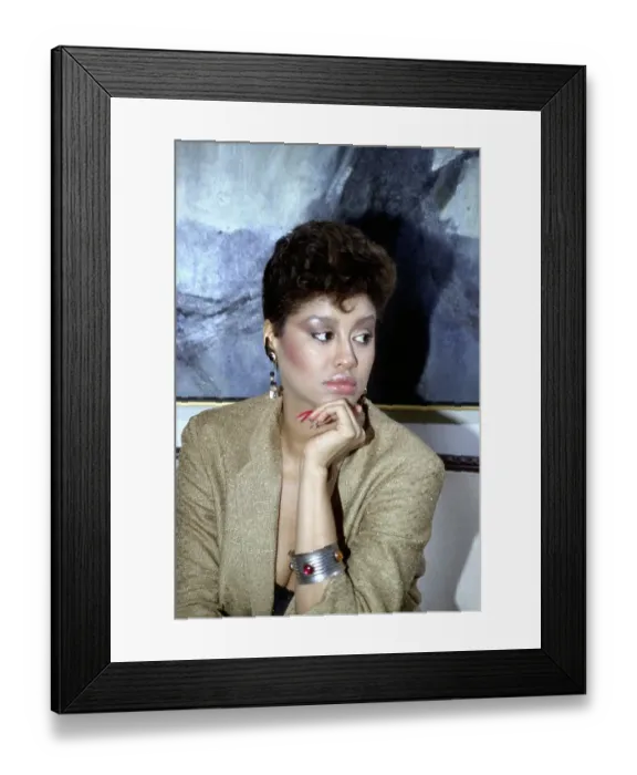 Framed Print : Photo of Phyllis Hyman Framed Print : Photo of Phyllis Hyman
