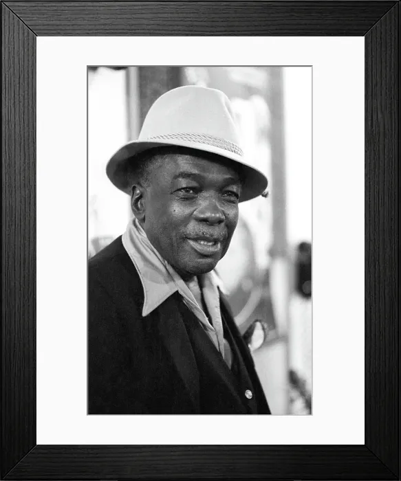 Framed Print : Photo of John Lee Hooker Framed Print : Photo of John Lee Hooker