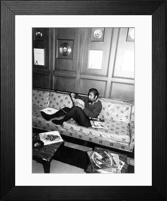 Framed Print : Photo of Brian Holland Framed Print : Photo of Brian Holland