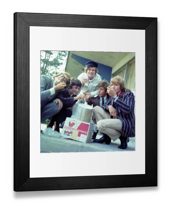 Framed Print : Photo of Herman's Hermits Framed Print : Photo of Herman's Hermits