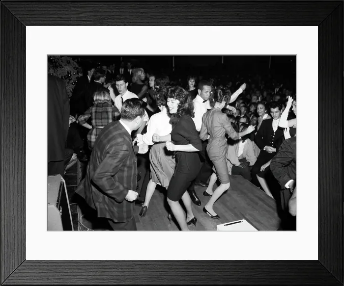 Framed Print : Enthusiastic Dancers Framed Print : Enthusiastic Dancers