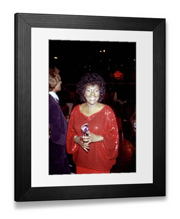 Framed Print : Photo of Gloria Gaynor Framed Print : Photo of Gloria Gaynor