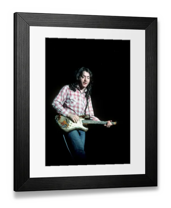 Framed Print : Photo of Rory Gallagher Framed Print : Photo of Rory Gallagher