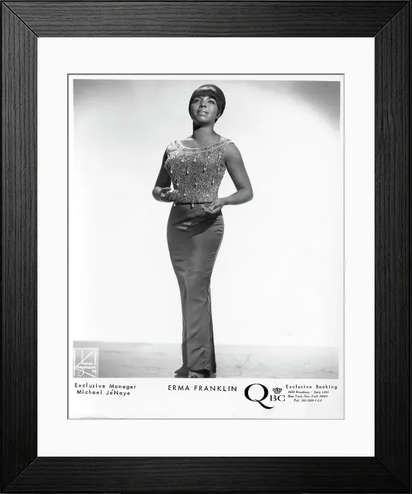 Framed Print : Photo of Erma Franklin Framed Print : Photo of Erma Franklin