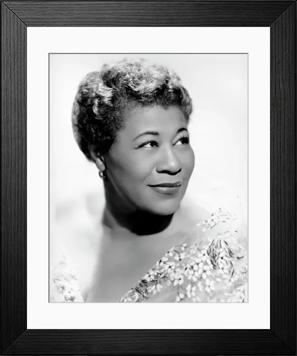 Framed Print : Photo of Ella Fitzgerald Framed Print : Photo of Ella Fitzgerald