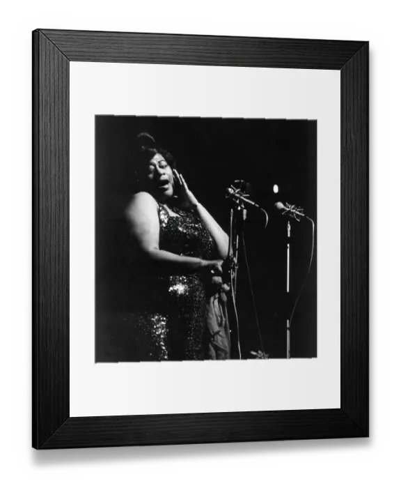 Framed Print : Photo of Ella Fitzgerald Framed Print : Photo of Ella Fitzgerald