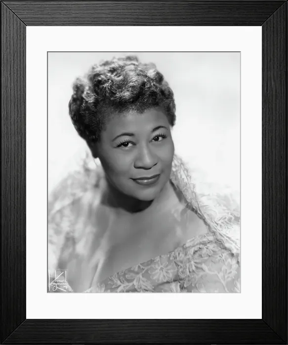 Framed Print : Photo of Ella Fitzgerald Framed Print : Photo of Ella Fitzgerald