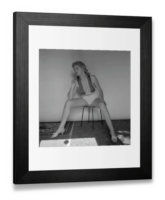 Framed Print : Photo of Luida Dumont Framed Print : Photo of Luida Dumont