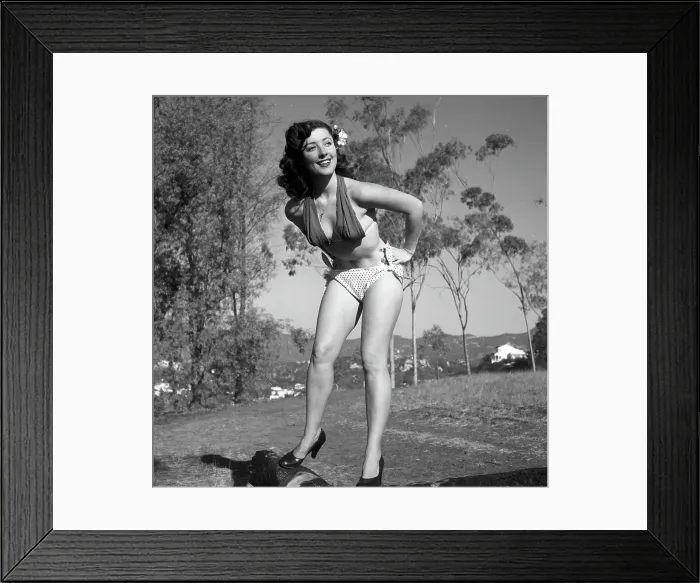 Framed Print : Photo of Norma Dale Framed Print : Photo of Norma Dale