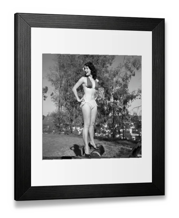 Framed Print : Photo of Norma Dale Framed Print : Photo of Norma Dale