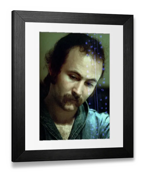 Framed Print : Photo of David Crosby Framed Print : Photo of David Crosby