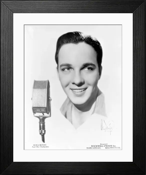 Framed Print : Photo of Bob Crosby Framed Print : Photo of Bob Crosby