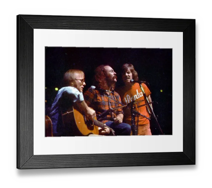 Framed Print : Photo of Crosby Stills & Nash Framed Print : Photo of Crosby Stills & Nash