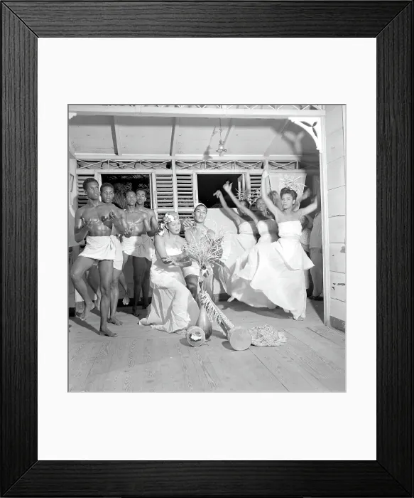 Framed Print : Trinidadian Performers Framed Print : Trinidadian Performers