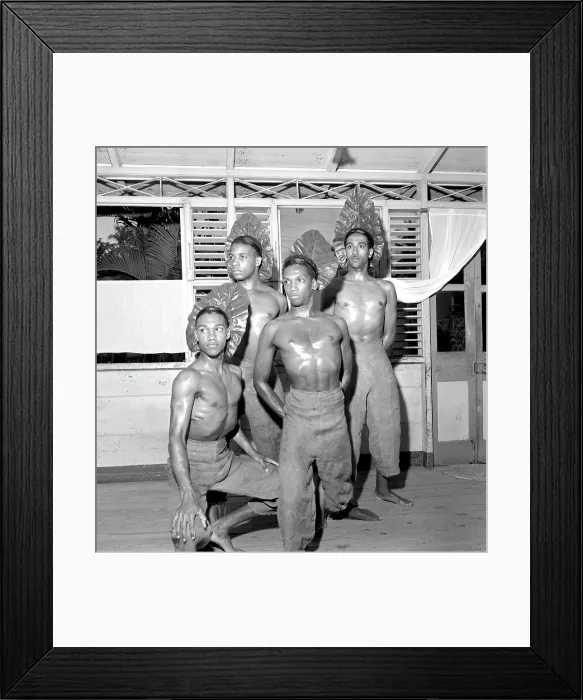 Framed Print : Trinidadian Performers Framed Print : Trinidadian Performers
