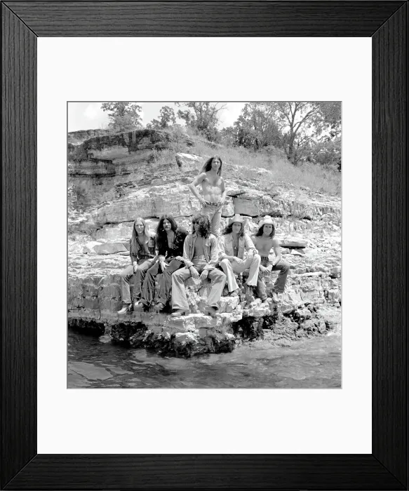 Framed Print : Photo of Black Oak Arkansas Framed Print : Photo of Black Oak Arkansas
