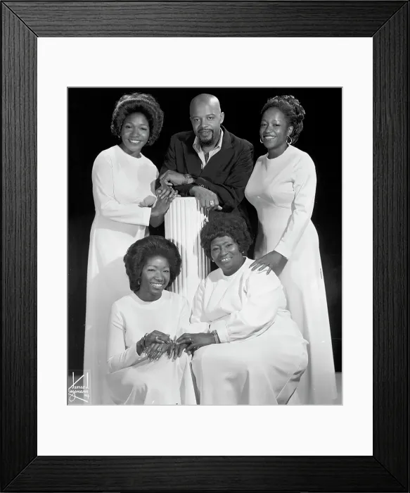 Framed Print : Photo of Prof. Frank Baylor & his Gospel Ambassadors Framed Print : Photo of Prof. Frank Baylor & his Gospel Ambassadors