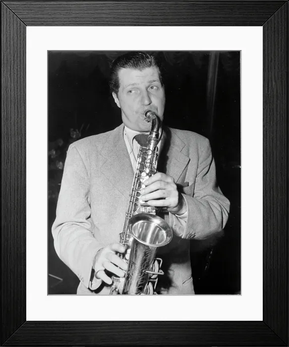 Framed Print : Photo of Charlie Barnet Framed Print : Photo of Charlie Barnet