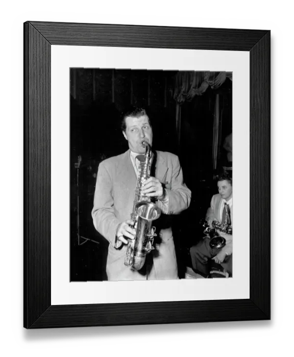 Framed Print : Photo of Charlie Barnet Framed Print : Photo of Charlie Barnet