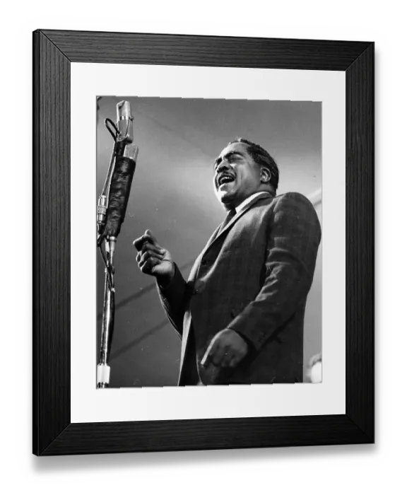 Framed Print : Performing At Monterey Jazz Festival Framed Print : Performing At Monterey Jazz Festival