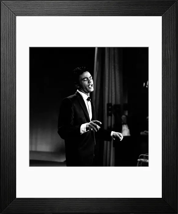 Framed Print : Johnny Mathis Framed Print : Johnny Mathis