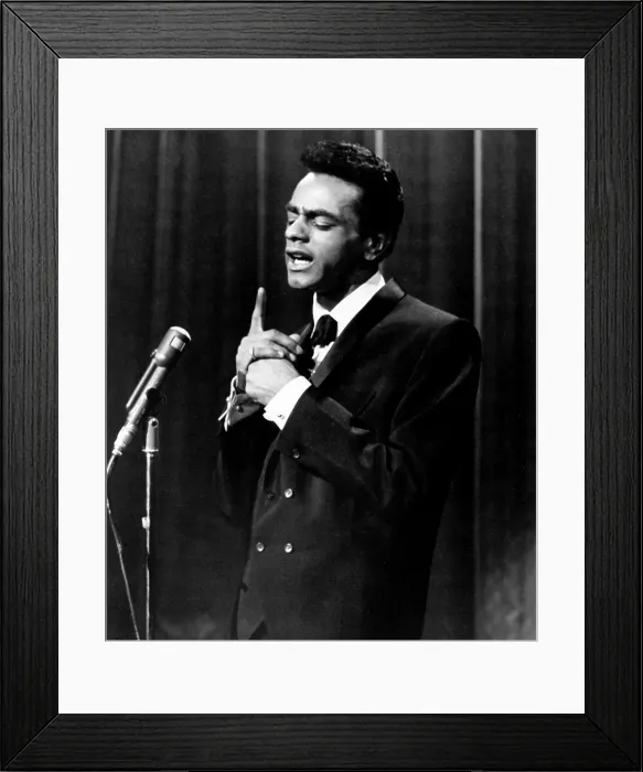 Framed Print : Johnny Mathis Framed Print : Johnny Mathis