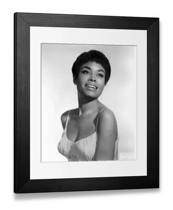 Framed Print : Abbey Lincoln Portrait
